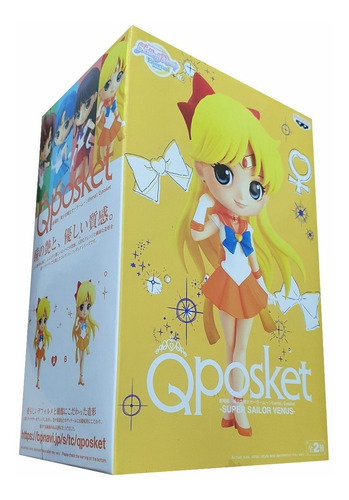 Figura Super Sailor Venus Q Posket Sailor Moon Eternal