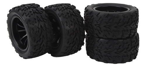 Llantas De Goma Rc Para Coche, 4 Unidades, Llantas Universal