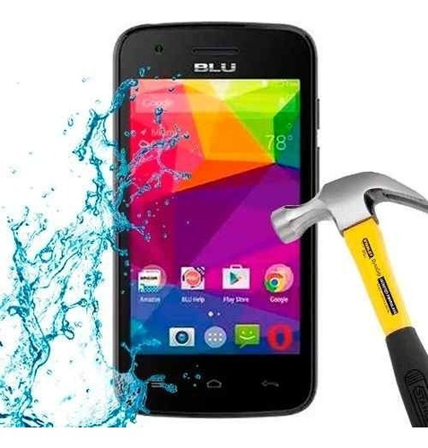 Protector De Pantalla Anti-shock Blu Dash Jr 4.0 D142k D143k