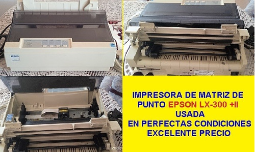 Impresora Epson Lx-300 +ii