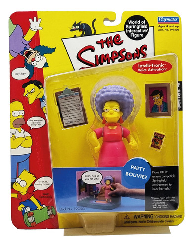 Outlet Ocdl - Playmates - The Simpsons - Patty Bouvier