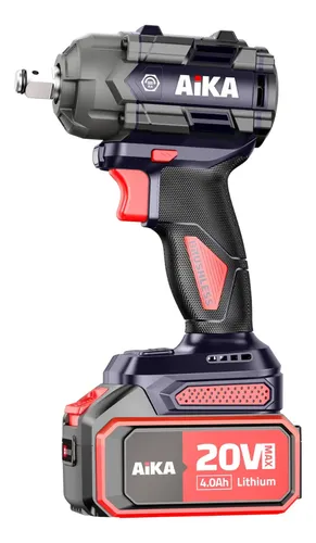Chave De Impacto Aika Profissional 500nm 2 Bateria 20v 4.0ah