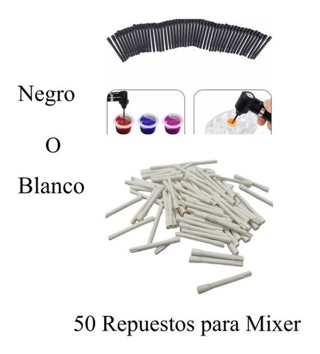 Repuestos Para Máquina Mezcladora Mixer Pigmento/tinta 50pz