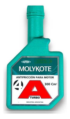  Aditivo Molykote A4 Antifriccion Nafta Diesel 300ml