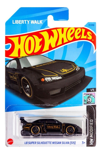 Hot Wheels Nissan Silvia S15 Lb Super Silhouette Negro 1:64