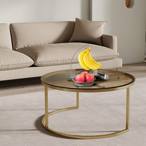 Cesta De Frutas De Hierro Con Colgador De Árbol De