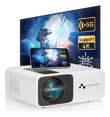 Proyector Wifi 5g, Proyector Nativo 1080p 9500l Full Hd Para