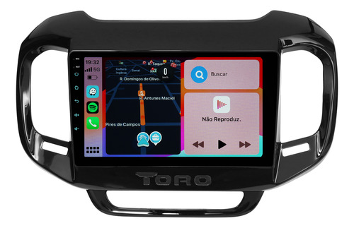 Multimidia Fiat Toro Android Carplay 2gb 64gb Wifi Cam 9p