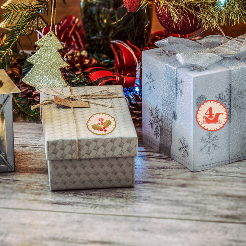 20 Hojas De Pegatinas Para Cajas De Caramelos, Interesantes