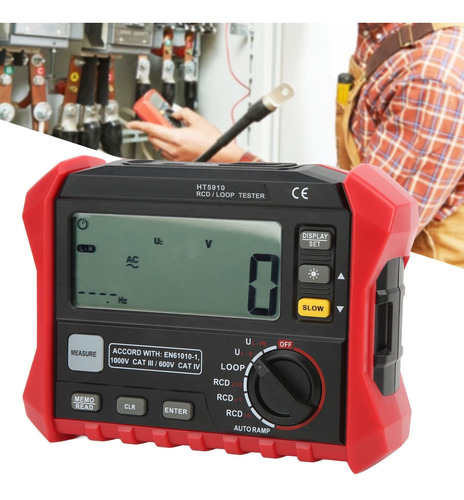 Instrumento Prueba Resistencia Rcd Probador Interruptor