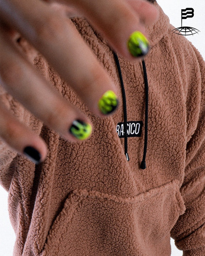 Imagen 2 de 3 de Sweater Hoodie Perfect Teddy Basico Clothes Ready To Evolve