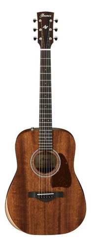 Guitarra Acústica Ibanez Artwood Aw54jr Para Diestros Open Pore Natural Open Pore