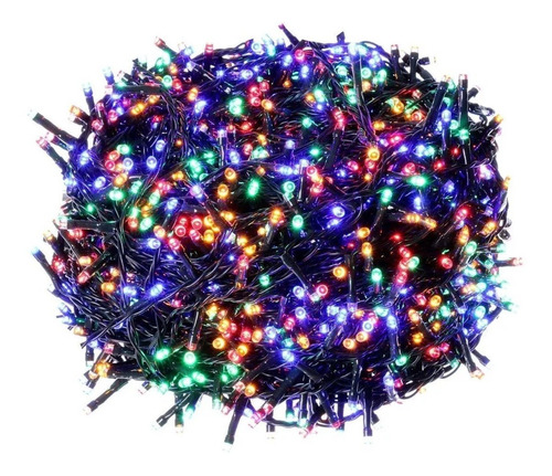 Imagen 1 de 4 de Guirnalda Luces De Navidad  500 Led Multicolor