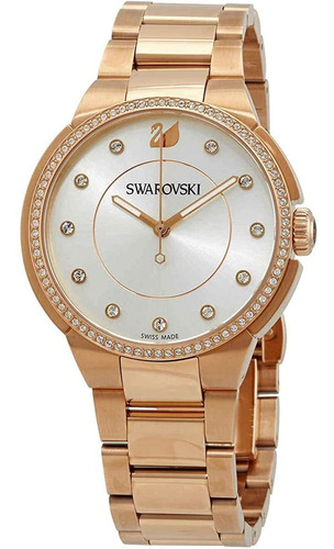 Reloj Mujer Swarovsk Swarovski  Cuarzo Pulso Rose Dor Just W