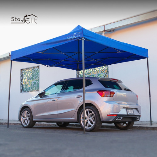 Imagen 7 de 8 de Carpa Toldo 3x3 Plegable Reforzado Impermeable Eventos
