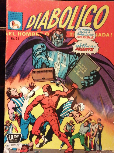 Daredevil 71 1972 Cómic Original Marvel