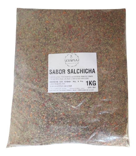 Sabor Salchicha X 1kg - Crapsa - Uso Al 1% - Excelen Calidad