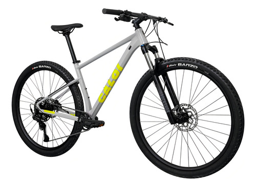 Bicicleta Caloi Explorer Expert Sl Shimano Cues 20v Aro 29 Cor Cinza-claro Tamanho Do Quadro 19 (g)