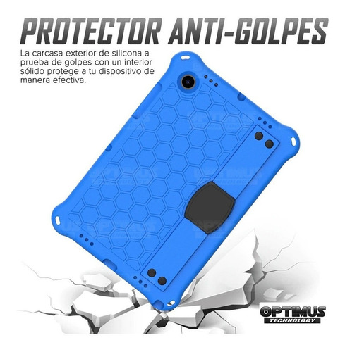 Case Protector Soporte Para Galaxy Tab A8 10.5 2021 Anticaíd