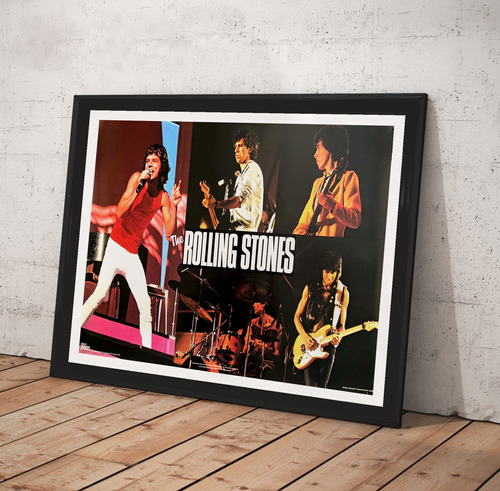 Cuadro Lamina The Rolling Stones Still Life Retro Tour