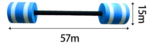 Mancuernas De Agua Para Piscina, Ejercicio Físico, 57cm