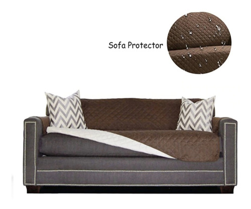 Imagen 3 de 4 de Funda Forro Cobertor Para Muebles De 3 Cuerpos