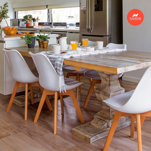 Imagen 3 de 9 de Pack X 2 Silla Tulip Eames | Contado