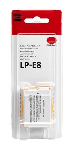 Bateria Para Canon Lp-e8 T2i T3i T5i Kiss X4 X5 Nova