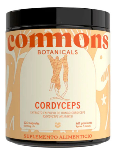 Té Commons Cordyceps 60 g 120 u
