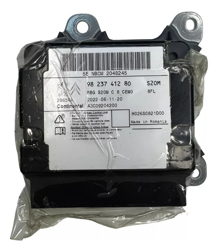 Modulo Rfm Central Bag Peugeot 208 20a 22.9823741280 Novo