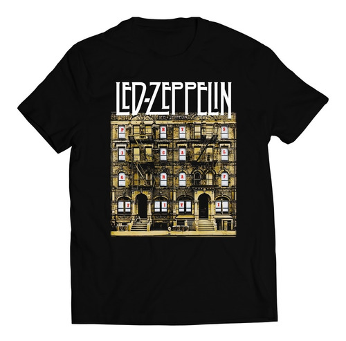 Polera Música - Led Zeppelin - Physical Grafiti