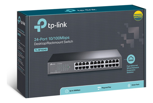Switch De 24 Portas 10/100mbps Tl-sf1024d Tp-link