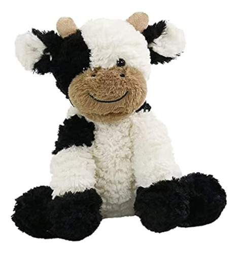 Hooyiiok Animales De Peluche De Vaca, Lindo Y