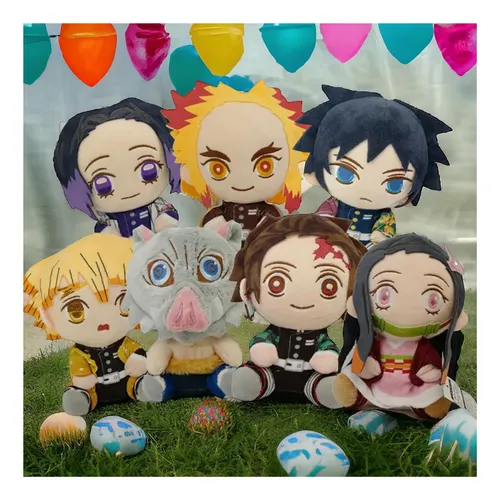 Juguetes De Peluche Kimetsu De Anime De Anime Suaves 20 Cm