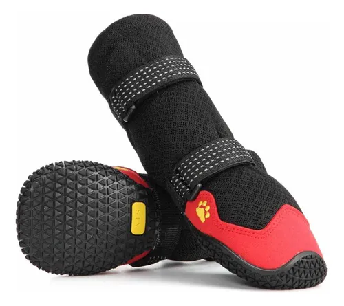 Botines Para Perros Botas Altas Impermeables 4 Piezas