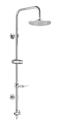 Imagen 2 de 5 de Columna Barral Ducha Exterior Con Baño Completo Oggi Piazza