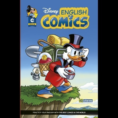 Livro Em Inglês Disney English Comics Edition 02