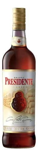 Paquete De 3 Brandy Presidente Clasico 940 Ml