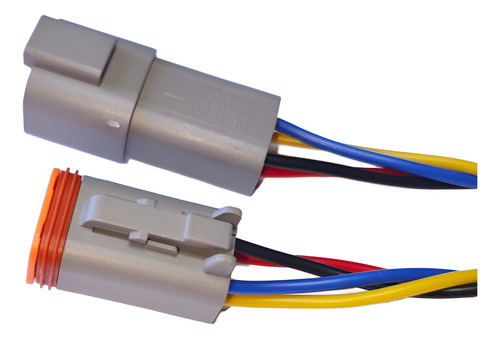 Conector Enchufe Macho Hembra Tipo Deutsch 4 Pines