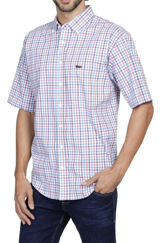 Imagen 5 de 5 de Camisa Regular Fit Lee Hombre Manga Corta 1m20