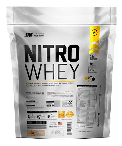 Nitro Whey 5kg UN Proteína Whey