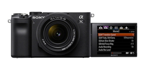 Imagen 3 de 4 de Sony Kit Alpha 7C + lente SEL2860 compacta avanzada color negro