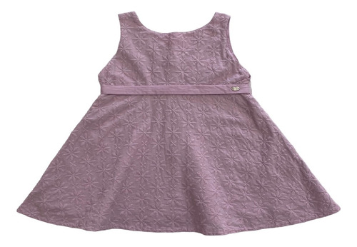 Vestido Con Relieve Para Niña Losan 316-7786al