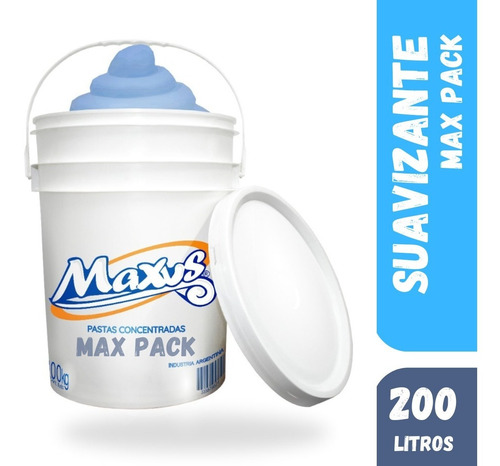 Pasta Para 200 Lts Suavizante De Ropa Calidad Max Pack