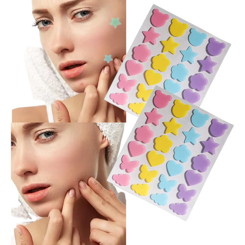 Parches Para Acne Espinillas Barros Facial Absorbente