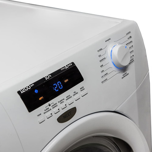 Lavarropas automático Drean Next 10.12 P ECO inverter blanco 10kg 220 V