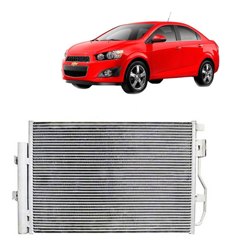 Condensador A/c Para  Chevrolet Sonic 2012 2016