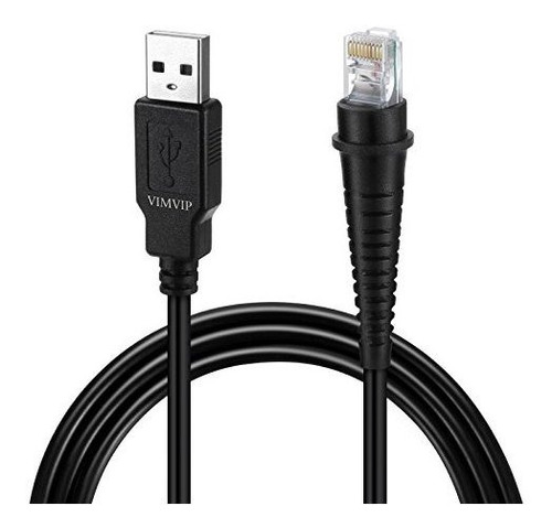 Cable Usb Vimvip De 6 Pies Para Escáneres De Código De Barra