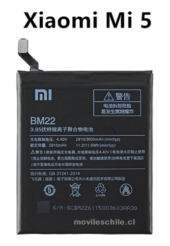 Bateria Bm22 Xiaomi Mi5