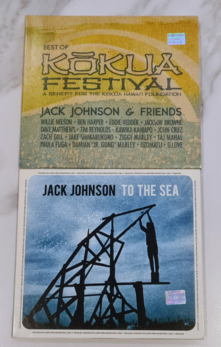 Lote 2 Cds Jack Johnson